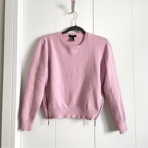 3/$45 Forever 21 Pink Side Sip Crewneck Sweater